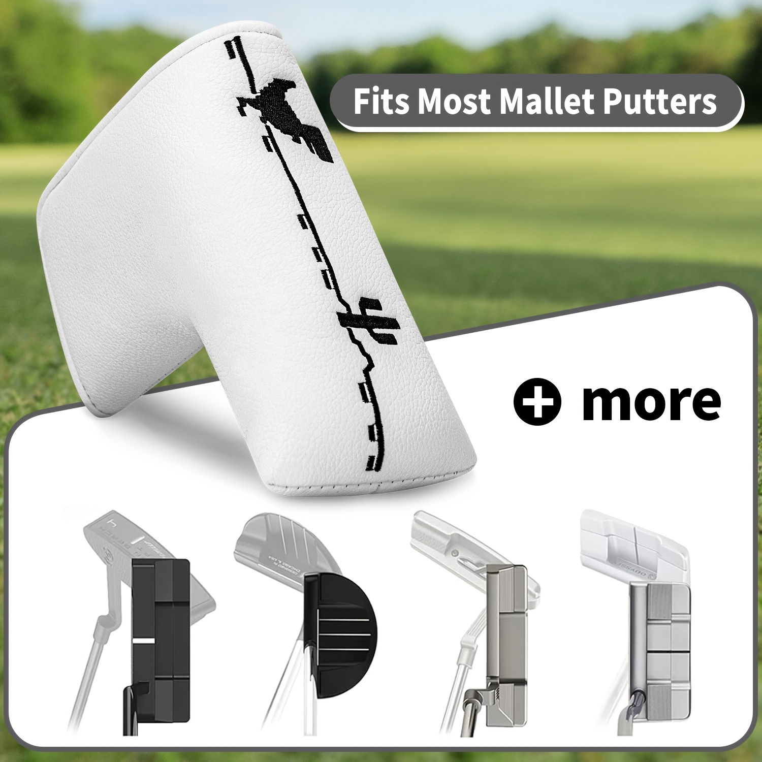 공룡&크로스본스 골프 퍼터 커버 - 블레이드 헤드, 부 - Golf Equipment Suppliers 리뷰 및 가격