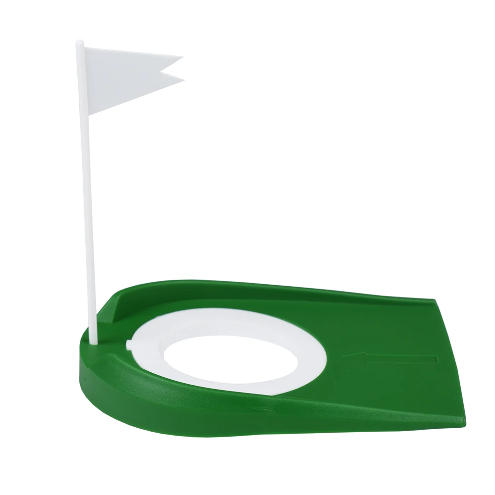 홀 플래그 퍼터가있는 실내 골프 퍼팅 트레이너 그린 연 - Practice Equipment For Golf 리뷰 및 가격